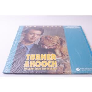 Turner & Hooch, LaserDisc, Tom Hanks, 1989, Film, Digital Sound, ~ 250622-WH 343